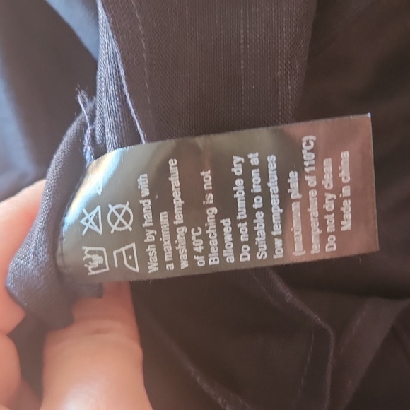 Lioness Blue Lush Strapless Linen-Blend Maxi Dress - Picture 9 of 9